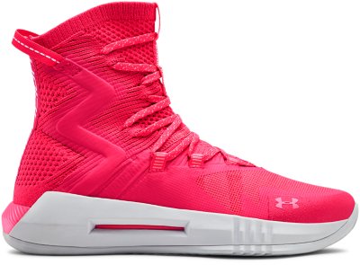 pink under armour basketball shoes
