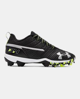 New Arrival Boys' UA Harper 3 Low RM Jr. Baseball Cleats 1 Color Available $35