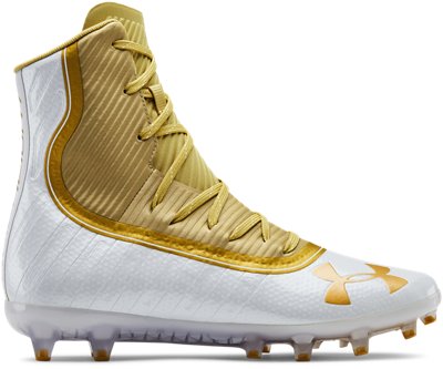 blue and gold under armour cleats