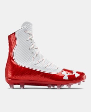 Red Ua Highlight Cleats Under Armour Us