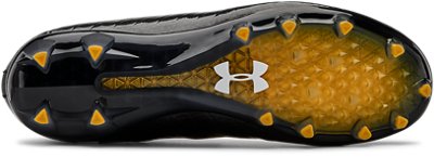 under armour yellow cleats