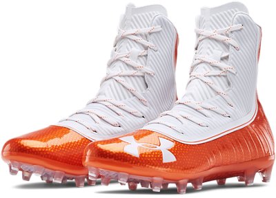 under armour orange cleats