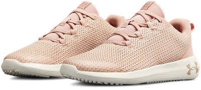 under armour rose gold shoes