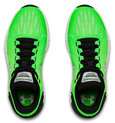 green and white under armour shoes