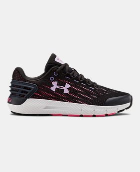 New Arrival Girls' Grade School UA Charged Rogue Running Shoes 2 Colors Available $80