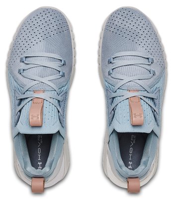 Women's UA HOVR&trade; SLK EVO Perf Suede Sportstyle Shoes, Blue, pdpMainDesktop image number 2