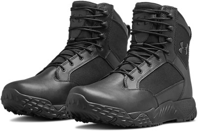 black mens waterproof boots