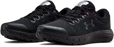 ladies black under armour trainers