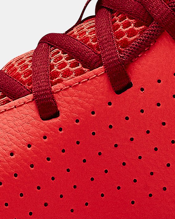 Men's UA Jet Basketball Shoes, Red, pdpMainDesktop image number 1