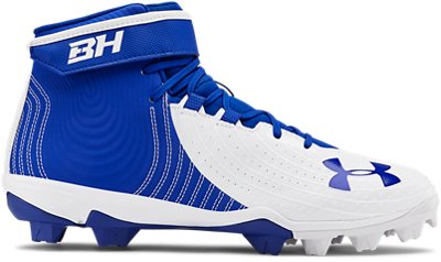 blue cleats baseball