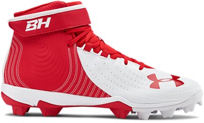 red white and blue bryce harper cleats