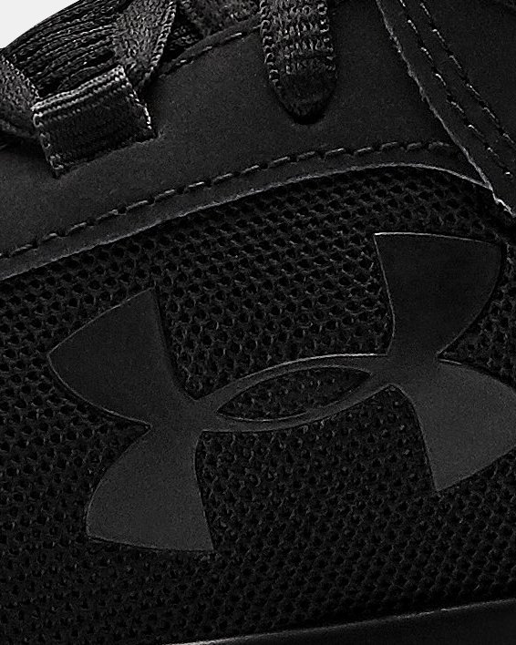 Grade School UA Assert 8 Running Shoes, Black, pdpMainDesktop image number 2