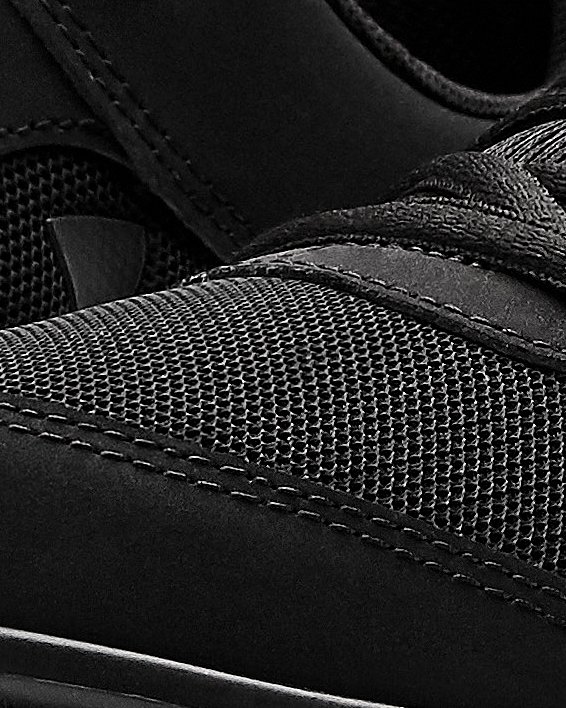 Grade School UA Assert 8 Running Shoes, Black, pdpMainDesktop image number 4