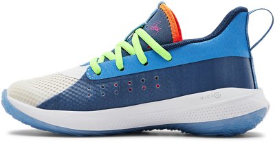 under armour shoes blue and orange