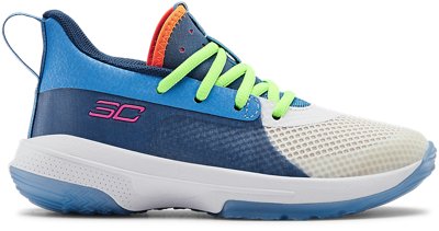 boys blue under armour shoes