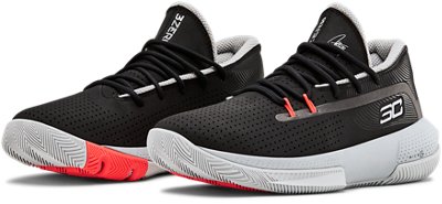 under armour all black basketball shoes