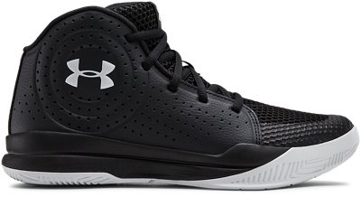 under armour all black basketball shoes