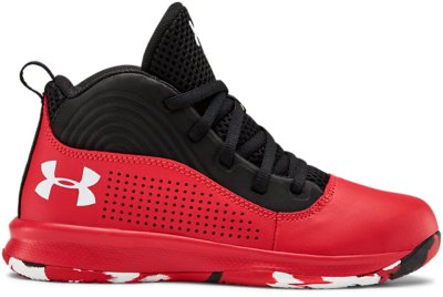 red under armour shoes boys