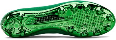 under armour blue suede cleats