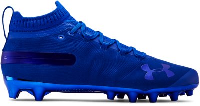 navy blue under armour cleats