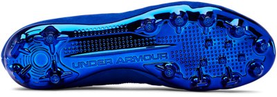 blue under armor cleats