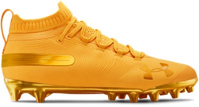 under armour spotlight cleats yellow