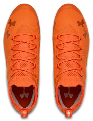 under armour spotlight cleats orange