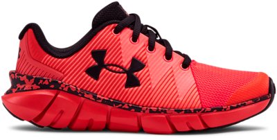 boys red running shoes