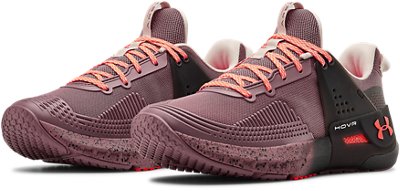 pink training shoes