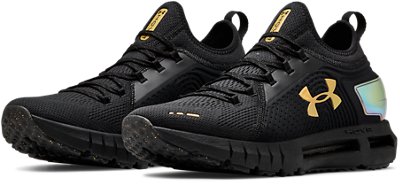 under armour hovr black gold