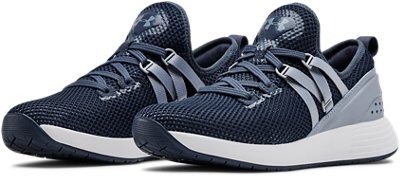 Women's UA Breathe Trainer Training Shoes, Gray, pdpMainDesktop image number 4