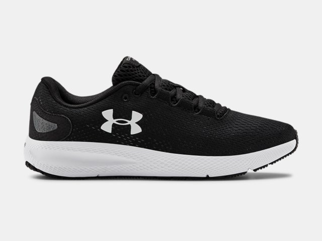 Under Armour Womens Charged Pursuit 2 Running Shoes Trainers Sneakers Black 