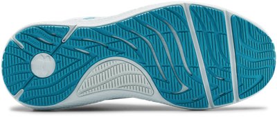 on running shoes blue