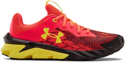 under armour boys shoes red