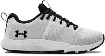 black and white under armour shoes