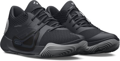 under armour shoes black and gray