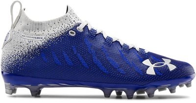 blue under armour football cleats