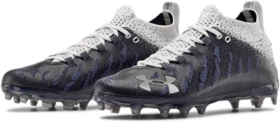 navy blue under armour cleats