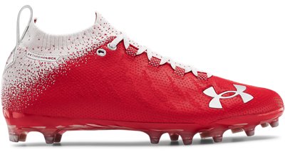 under armour cleats red