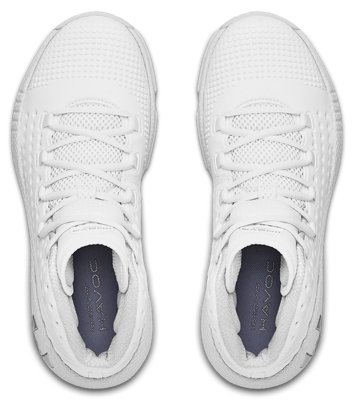 all white under armour basketball shoes