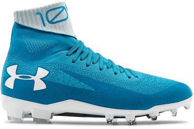 turquoise football cleats