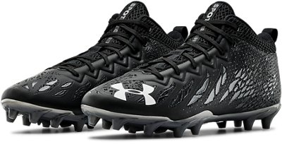 grey under armour cleats