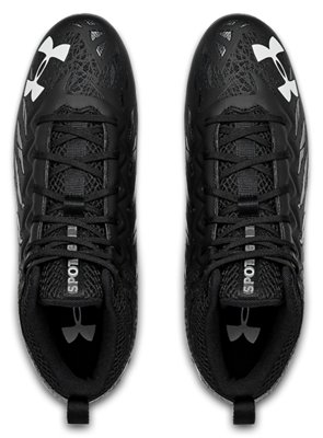 under armour spotlight cleats black