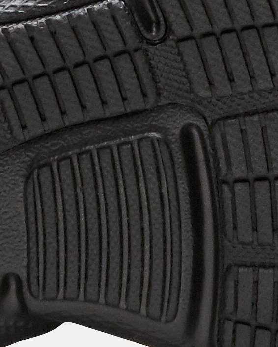 學前兒童UA Assert 8 Uniform Synthetic AC跑鞋 in Black image number 4