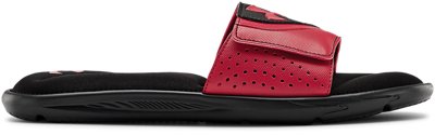 red under armour slides