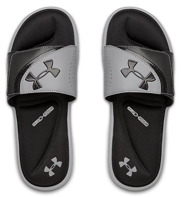 under armor slip on sandals