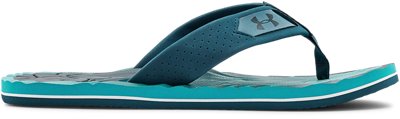 under armour blue slides