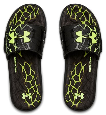 under armour cushioned slides