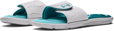 women's ua ignite ix trace multi slides