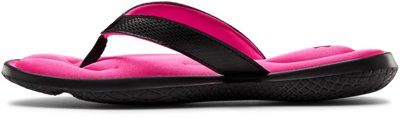 red under armour sandals